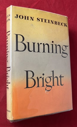Item #7239 Burning Bright (FIRST EDITION, FIRST PRINTING). John STEINBECK