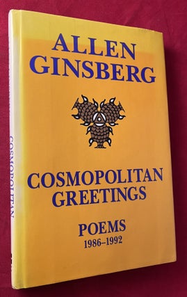 Item #7244 Cosmopolitan Greetings: Poems 1986-1992 (SIGNED). Allen GINSBERG