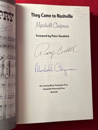 They Came to Nashville (SIGNED BY CROWELL & CHAPMAN)
