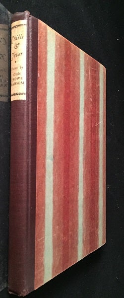 Item #731 Chills & Fever (IN FIRST ISSUE BINDING). John Crow RANSOM.