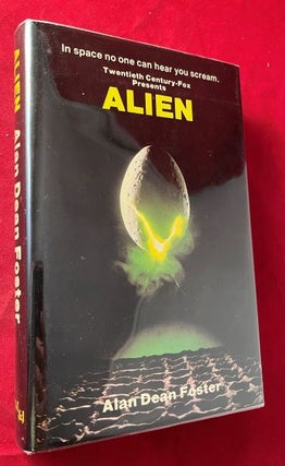 Item #7377 Alien (SIGNED FIRST UK HARDCOVER EDITION). Alan Dean FOSTER