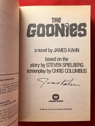 The Goonies (SIGNED 1ST)