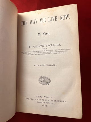 The Way We Live Now