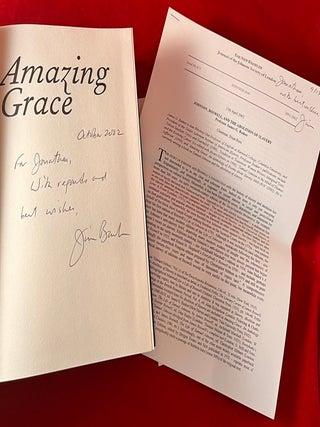 Amazing Grace: An Anthology of Poems About Slavery 1660-1810 (SIGNED ASSOCIATION COPY)