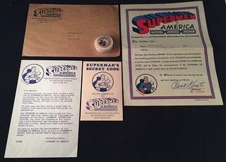 Item #815 RARE Original 1939 SUPERMEN OF AMERICA Complete Fan Club Kit (Includes original...