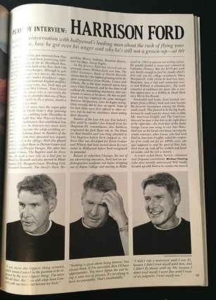 PLAYBOY Magazine August, 2002 (Harrison Ford Interview)