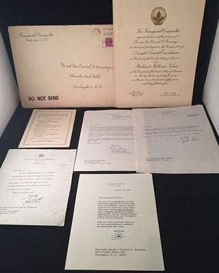 Personal Letters and Ephemera from the Collection of Percival Brundage, Director of the US Office of Management and Budget under Eisenhower