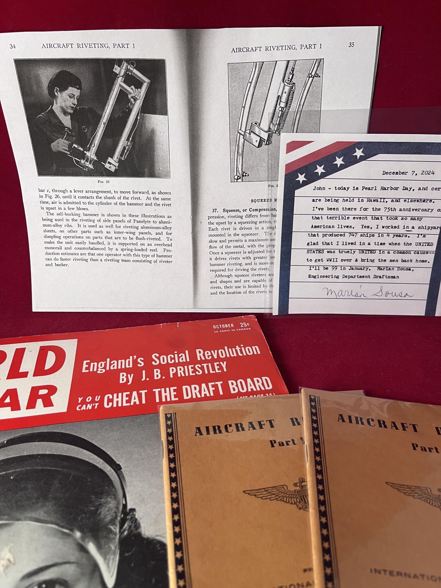 Aircraft Riveting 2 VOLUME COMPLETE - FEATURING WOMEN IN THE ROLE OF ...