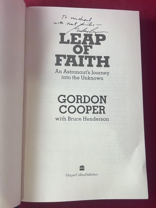 Leap of Faith: An Astronaut's Journey into the Unknown (SIGNED ASSOCIATION COPY)