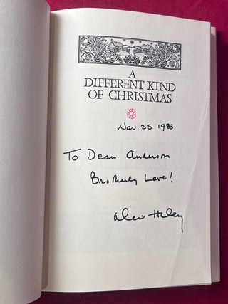 A Different Kind of Christmas [SIGNED 1ST]