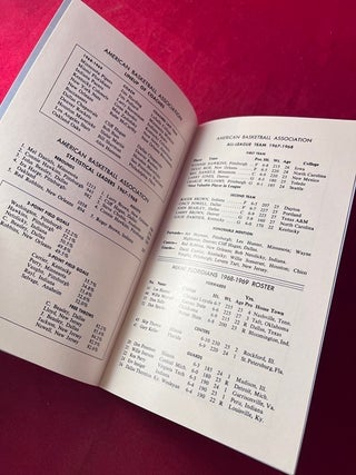 1968-69 Miami Floridians ABA Basketball Press Guide