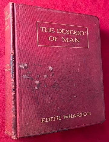 Item #8967 The Descent of Man. Edith WHARTON.