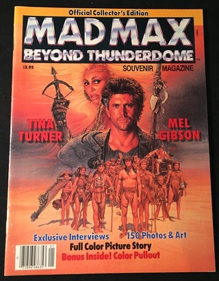 Item #922 Mad Max Beyond Thunderdome Souvenir Magazine. Mel GIBSON, Tina TURNER