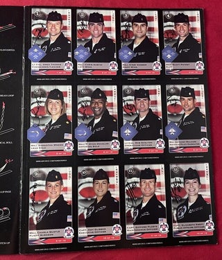 Item #9349 2008 United States Air Force "Thunderbirds" Pilot Trading Card Event...