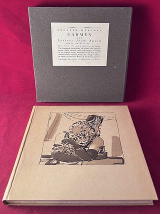 Item #9361 Carmen and Letters from Spain [Harrison of Paris]. Prosper MERIMEE
