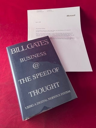 Business @ The Speed of Thought [SIGNED TO SENATOR BOB GRAHAM. Bill GATES.