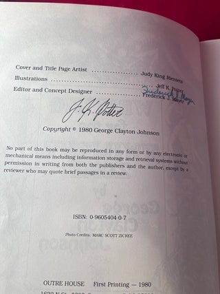 Writing for Twilight Zone [#87/100 SIGNED BY JOHNSON, POTTER, FREDERICK MAYER AND JUDIE KING RIENIETS]