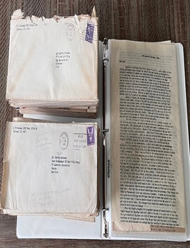 Item #9372 Archive of 200+ WWII Letters & HOMEFRONT "War News Updates" / Naval Aviation Cadet [July, 1943 to July, 1945]. E. V BRENNAN.