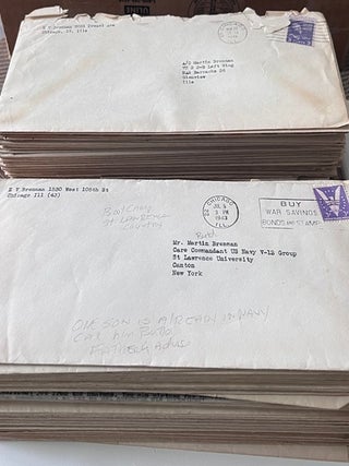 Archive of 200+ WWII Letters & HOMEFRONT "War News Updates" / Naval Aviation Cadet [July, 1943 to July, 1945]