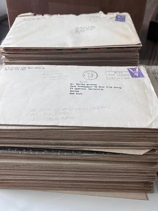 Archive of 200+ WWII Letters & HOMEFRONT "War News Updates" / Naval Aviation Cadet [July, 1943 to July, 1945]