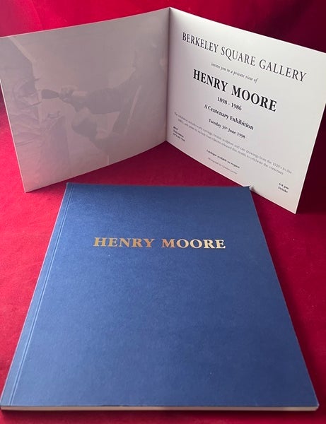 Item #9440 Henry Moore 1898-1986. A Centenary Exhibition. Henry MOORE, Peter OSBORNE.