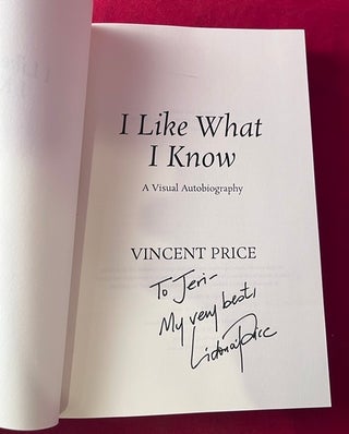 I Like What I Know: A Visual Autobiography (SIGNED BY VICTORIA PRICE)