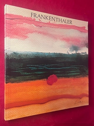 Item #9482 Frankenthaler: Works on Paper 1949-1984 [SIGNED ASSOCIATION COPY]. Helen FRANKENTHALER
