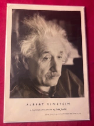 Item #9498 Original 5X7 Silver Gelatin Advertising Photograph of Albert Einstein [FROM THE STUDIO...