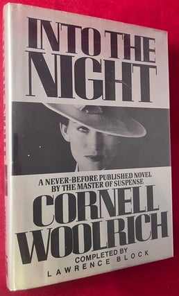 Item #9554 Into the Night. Cornell WOOLRICH, Lawrence BLOCK