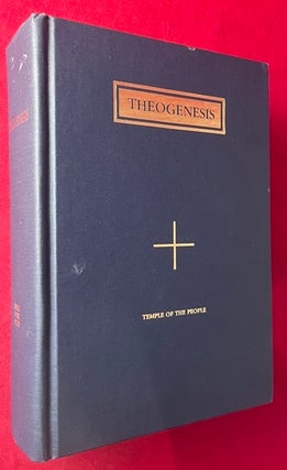 Item #9555 Theogenesis: The Third Section of the Ancient Stanzas of Dzyan. Helena P. BLAVATSKY