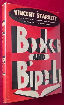 Item #9564 Books and Bipeds. Vincent STARRETT