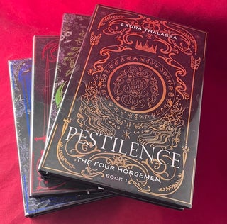 Item #9571 Signed/Limited "The Four Horseman" Series (4 BOOKS COMPLETE). Laura THALASSA