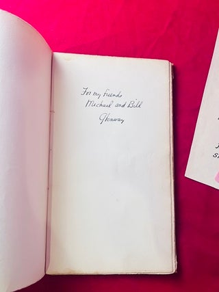 Like a Lover [#126/200 Copies - Inscribed by Author w/ 2 Notes]