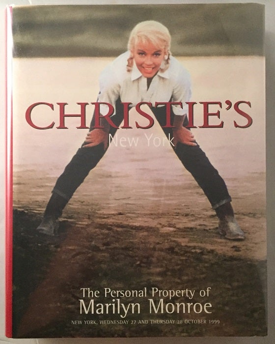 Item #98 The Personal Property of Marilyn Monroe (Christie's Hardcover Auction Catalog); Wednesday 27 and Thursday 28 October 1999. Marilyn MONROE, Meredith ETHERINGTON-SMITH, Nancy VALENTION.